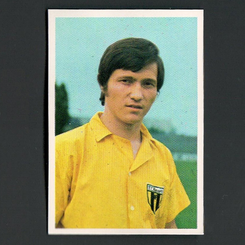 FUSSBALL ´72 Sammelbild Nr. 629 Lippert (Bayern Hof) Das Farbalbum zum Einkleben aller Farbbilder ist im Handel gegen eine Schutzgebühr von DM 1,20 erhältlich. Das Album kann auch gegen Voreinsendung von DM 1,50 (incl. Porto) auf das Postscheckkonto Nr. 50355, Dortmund, beim Verlag bestellt werden. Bergmann-Verlag – D 475 Unna