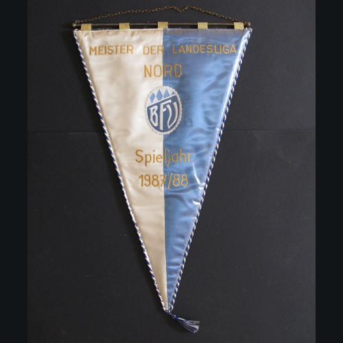 Original-Meisterwimpel der Landesligasaison 1987/88