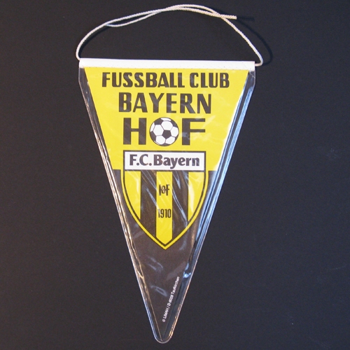 Wimpel Fußball Club Bayern Hof