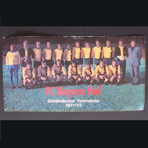 Mannschaftsposter 1972
